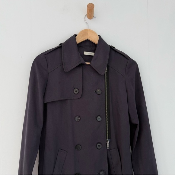 Vintage Celine blue & black classic trench coat with a twist - size 40 (Medium) - Picture 3 of 12
